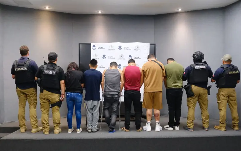 Capturan a seis personas señaladas de secuestro a ocho personas en clínica clandestina del crimen organizado en Jalisco