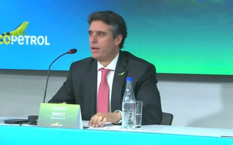 Camilo Barco, presidente encargado de Ecopetrol durante Asamblea General de Accionistas.