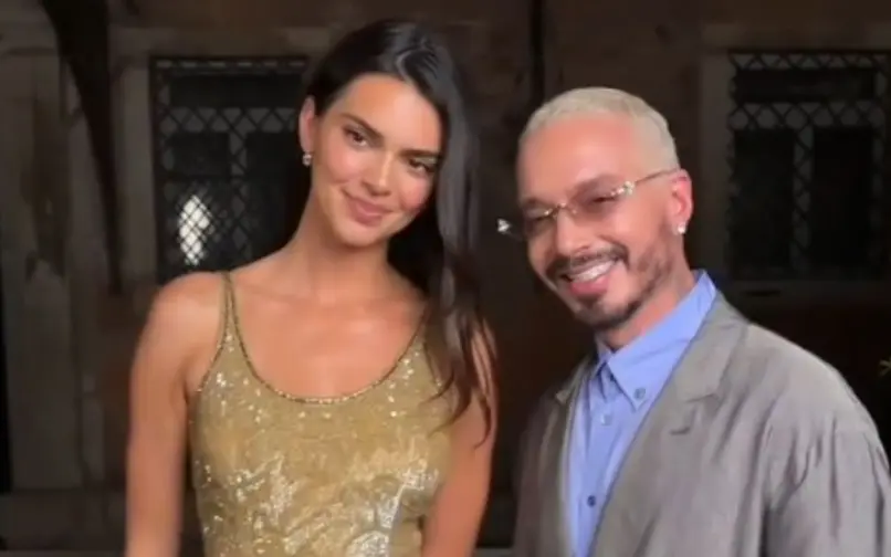 Kendall Jenner y J Balvin