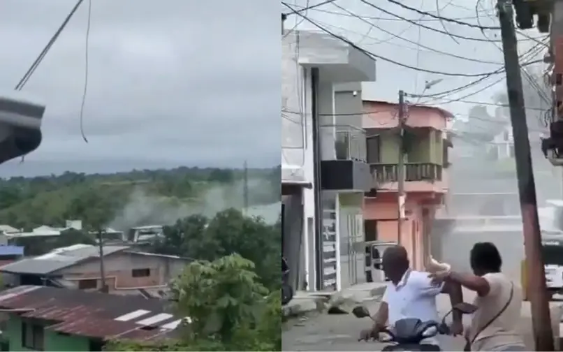 Atacan con drones y explosivos estación de Policía de Condoto, Chocó