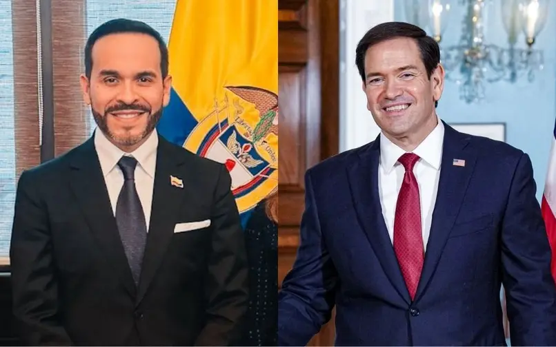 Abelardo de la Espriella y Marco Rubio