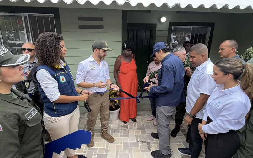 En Quibdó, Chocó entregan la primera de 1.000 viviendas para damnificados del terremoto