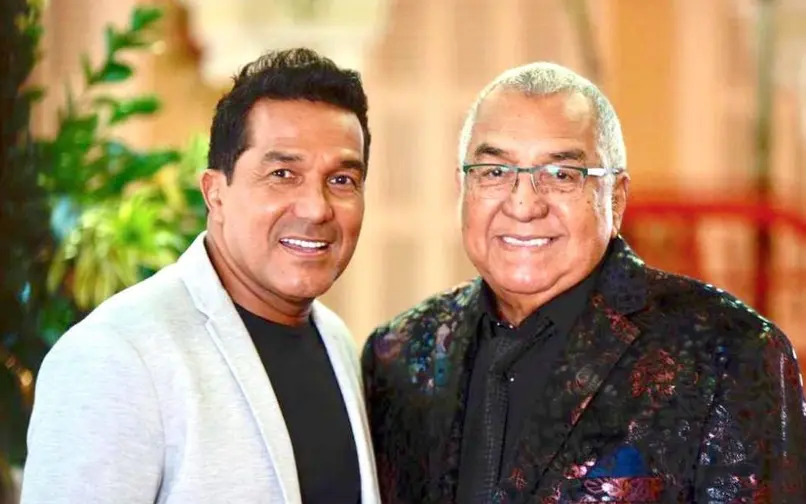 Checo Acosta y Alci Acosta
