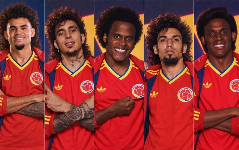Selección Colombia se suma al trend de los años 80