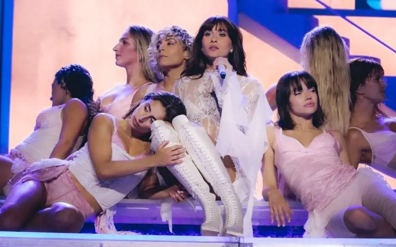 Aitana en su ‘CUARTO AZUL WORLD TOUR’ en Madrid, España