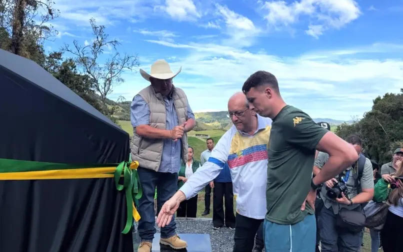Equipo Chapecoense regresó diez años después al lugar de la tragedia aérea en La Unión, Antioquia