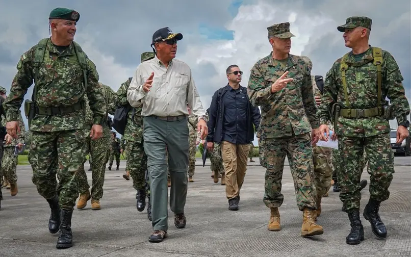 Fuerzas Estados Unidos y Colombia