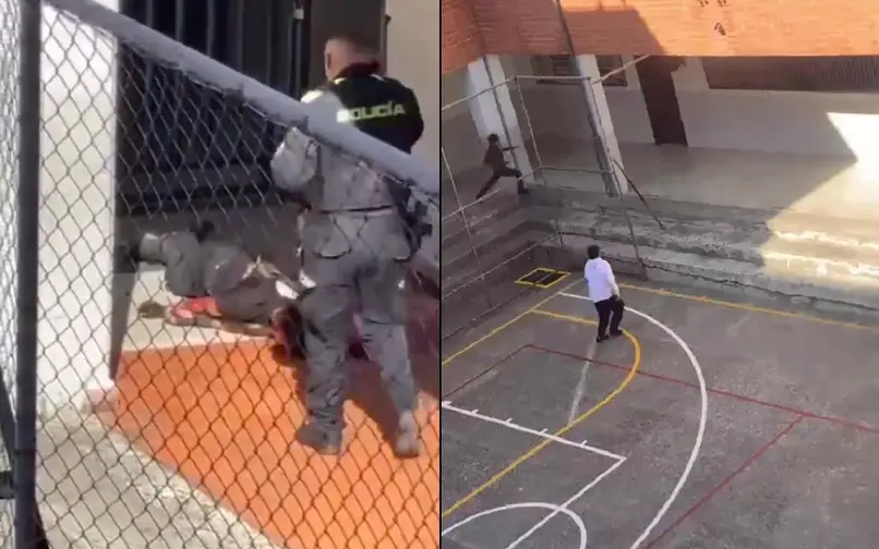 Estudiante disparos