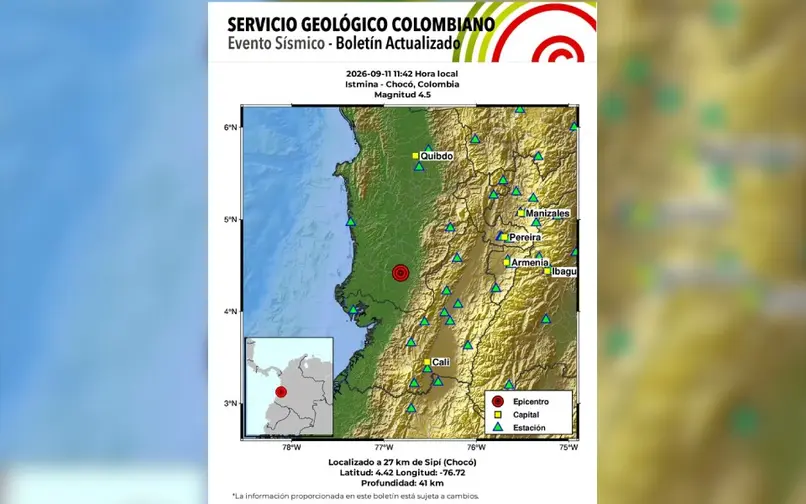 Nuevo temblor