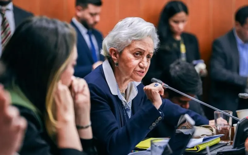Ilva Myriam Hoyos, ministra de Educación en Comisión Séptima del Senado de la República