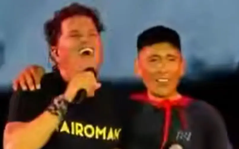 Carlos Vives y Nairo Quintana