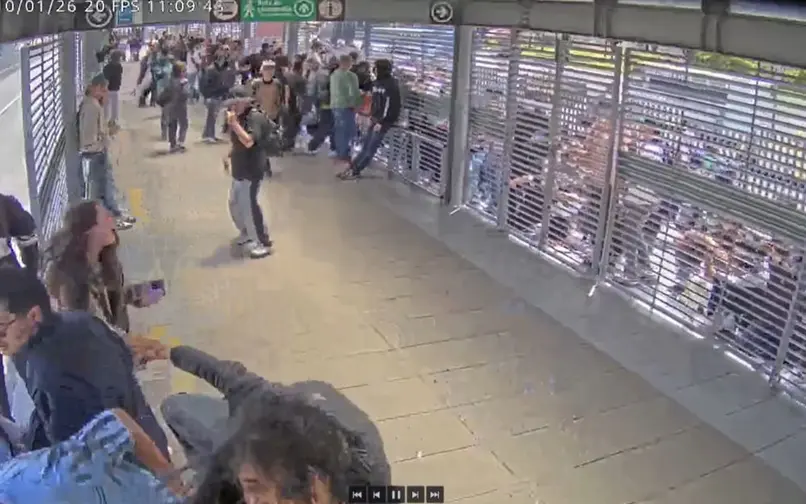 Avalancha de colados en TransMilenio