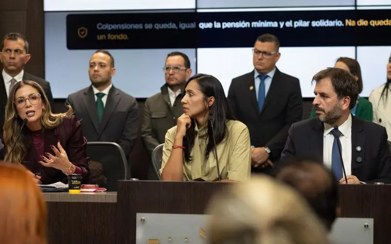 Zandra Bernal, Claudia Margarita Zuleta y Andrés Forero