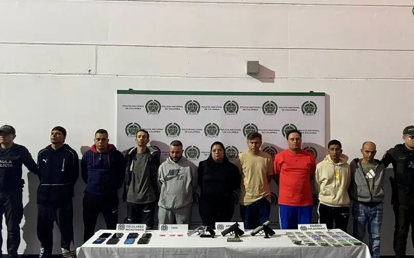 Golpe a banda “La Terraza”: 16 capturados y el rastro de extorsiones, tortura, secuestro en Medellín