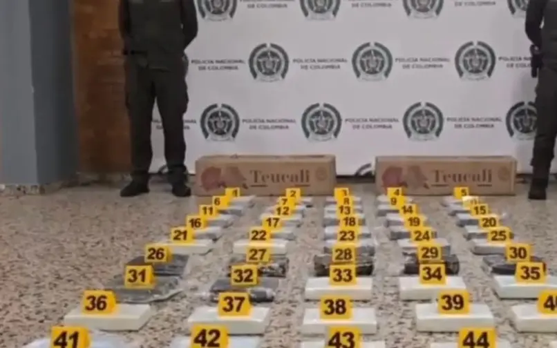 Incautan 30 kilos de cocaína en El Dorado: la droga iba rumbo a Punta Cana
