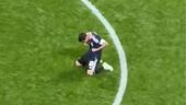 Lionel Messi celebra el paso a la final del Mundial