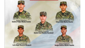 Cinco soldados retenidos en Arauca