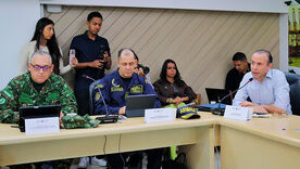 El alcalde Alejandro Eder encabezó el Consejo de Seguridad en Cali