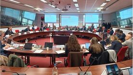 Reunión en instancias de la Unión Europea en la ciudad de Bruselas