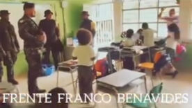 Disidencias del frente Franco Benavides irrumpen en colegio rural de Nariño