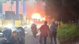 Explosión en peaje Zipaquirá–Ubaté 4