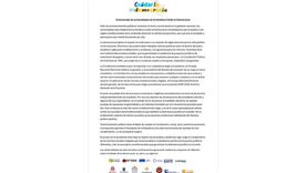 Universidades piden respetar los resultados electorales