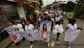 Cali marcha para exigir justicia por María Camila Potosí 