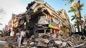 Daños por el terremoto de 7.4
