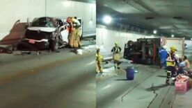 Tunel accidente
