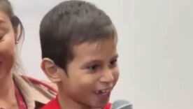 Niño Lucas Murillo habla tras superar operación del corazón