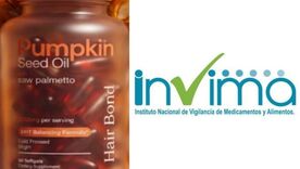 Invima emite alerta sanitaria por cápsulas para el cabello comercializadas sin registro sanitario en Colombia