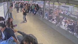Avalancha de colados en TransMilenio
