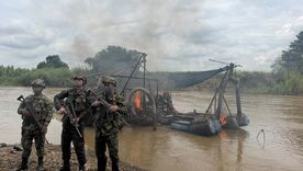 Golpe a la extracción ilícita de oro