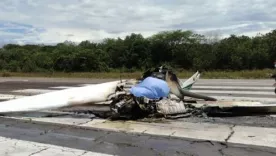 Accidente Aéreo Policía