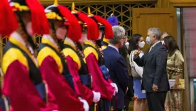 Iván Duque en visita a Corea del Sur