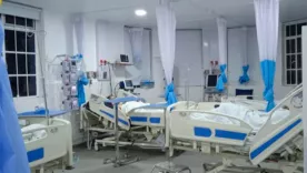 Pacientes en hospital de Bogotá