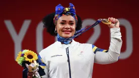 Neisi Dajomes deportista ecuatoriana ganó medalla de oro