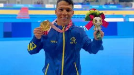 Nelson Crispín, nadador colombiano en Paralímpicos Tokio 2020