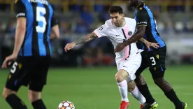 Messi debutó con el PSG en Champions