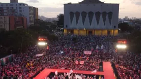 Gustavo Petro en Barranquilla