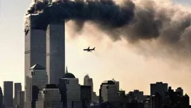 Explosión en las torres gemelas el 11 de septiembre