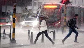 Temporada de lluvia en Bogotá