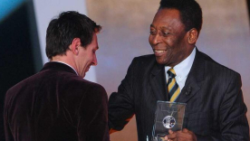 Felicitaciones de Pelé a Messi