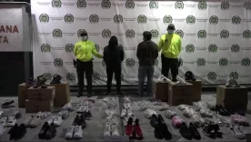 Capturados por millonario robo a zapatería en Bogotá