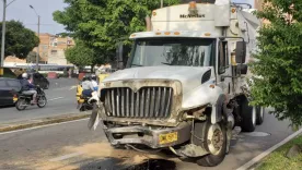 Carro de basura sin frenos deja 25 heridos en Medellín