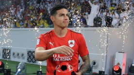Presentación oficial de James Rodríguez en el Al-Rayyan