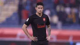 Al-Rayyan perdió 2-1 y James Rodríguez fue expulsado ante Al-Arabi