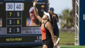 ¡Imparable! María Camila Osorio avanzó a la final WTA 250