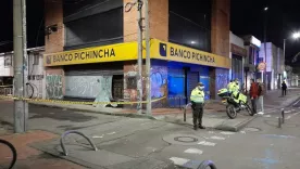 Frustran hurto a banco Pichincha en Bogotá