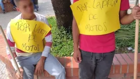 Jóvenes fueron retenidos por el ELN y obligados a caminar con carteles de ladrones en el Catatumbo